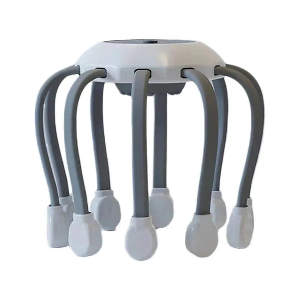 Massager Octopus Automatic Multi-dimensional Electric Vibration Dredge Bluetooth Massager Relaxation Scalp G6z6